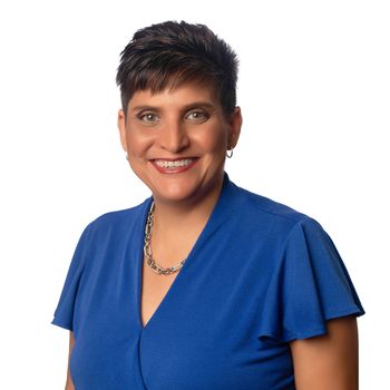 Portrait of Judy Olinger, Contract Compliance.